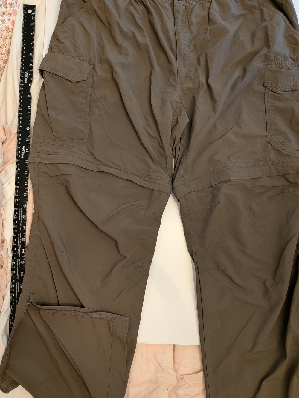Outdoor Terrain Men's 2XL XXL Convertible Cargo Pants Hiking Fishing